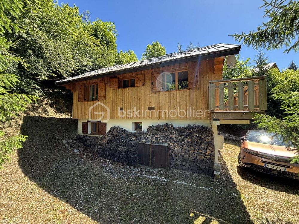 Vente Chalet AILLON-LE-JEUNE – CHALET AUTHENTIQUE AVEC VUE IMPRENABLE SUR LES MONTAGNES Aillon le jeune