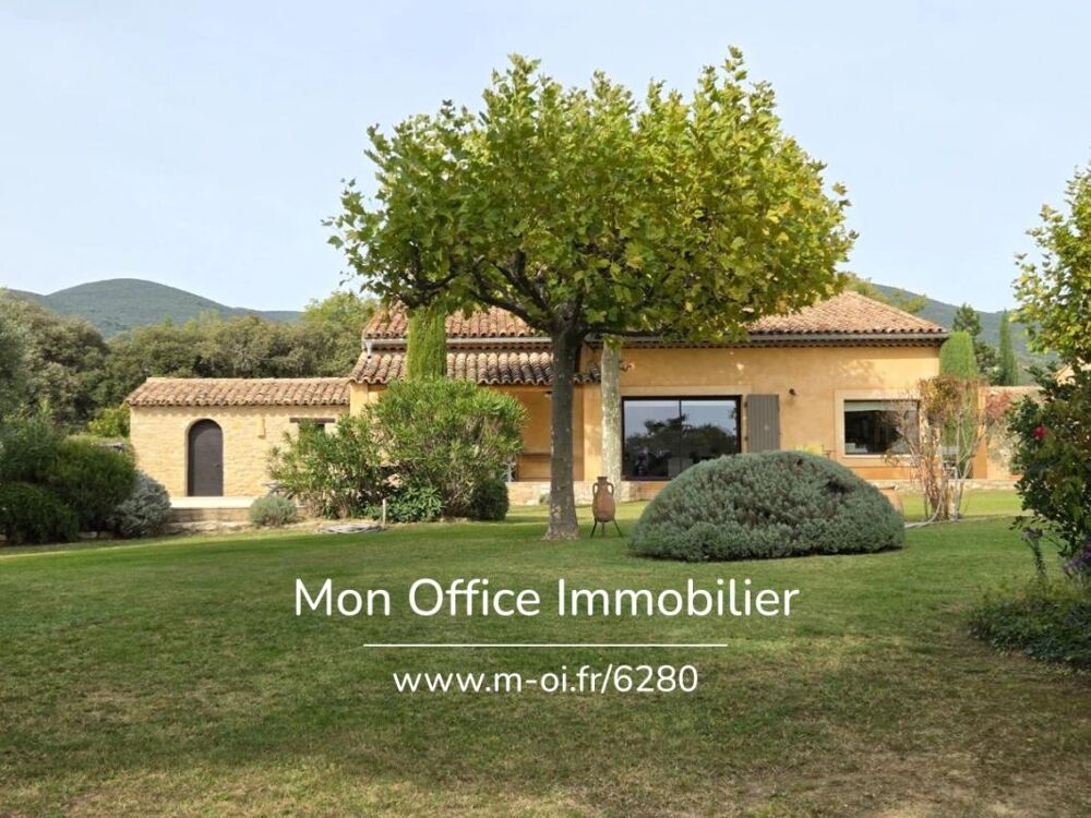 Vente Maison Référence : 6280-NGU. - Propriété avec vue, environnement calme Vaugines
