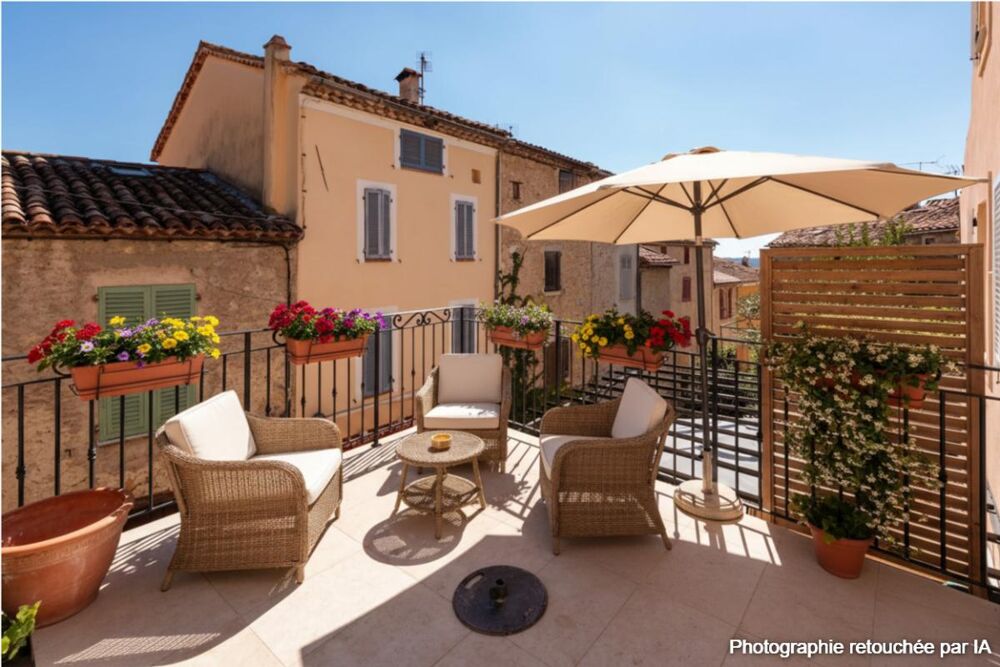 Superbe appartement rénové avec 2 terrasses au coeur du villagets