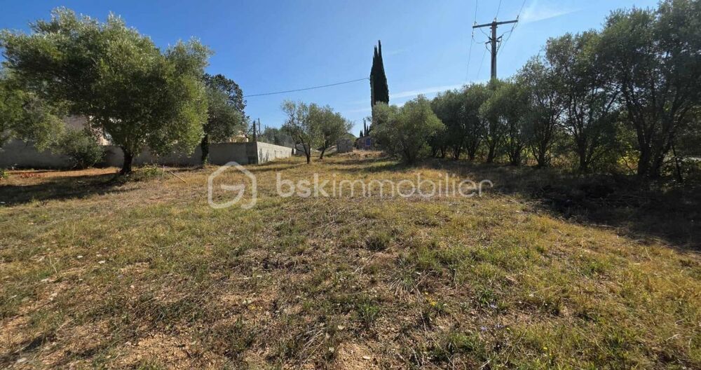 Vente Terrain SALERNES (VAR) -TERRAIN 1345 M² AVEC BASTIDON + PERMIS DE CONSTRUIRE ACCEPTE ET PURGE Salernes