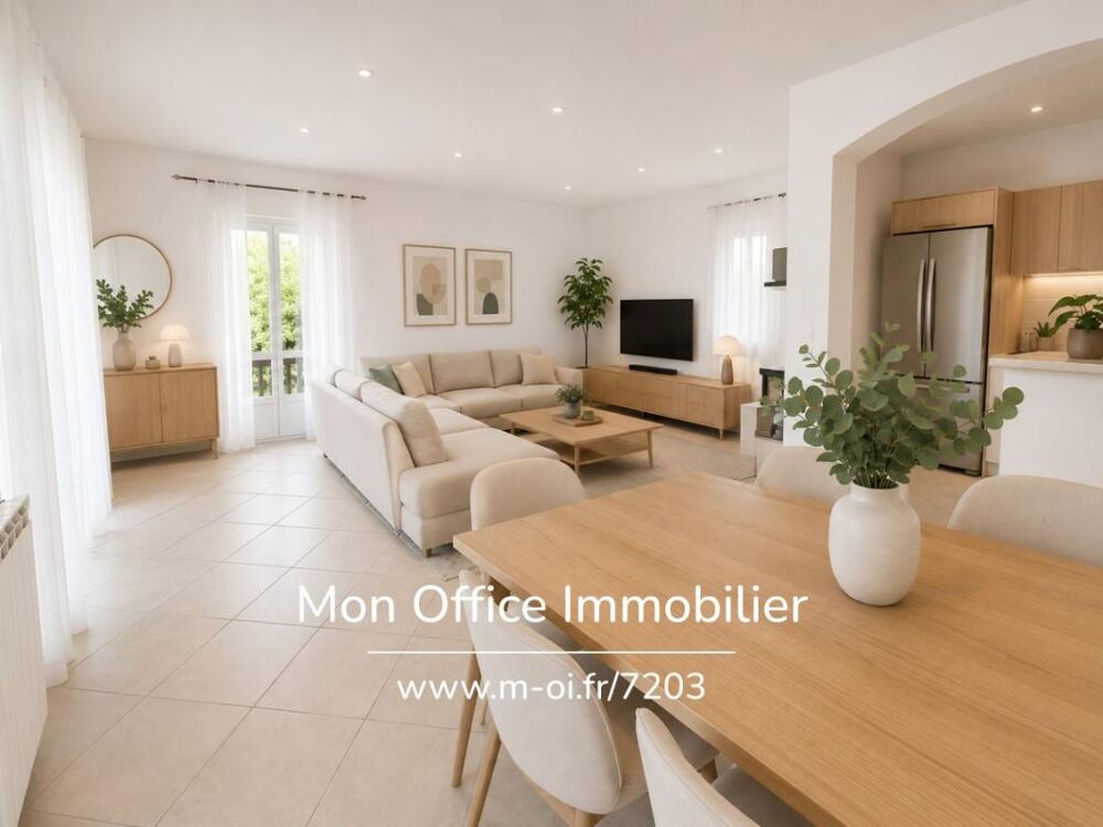 Vente Maison Référence : 7203-VCL. - Ensemble immobilier avec deux maisons - Possibilité détachement - 20 MIN D'AIX EN PCE A ROGNES Rognes