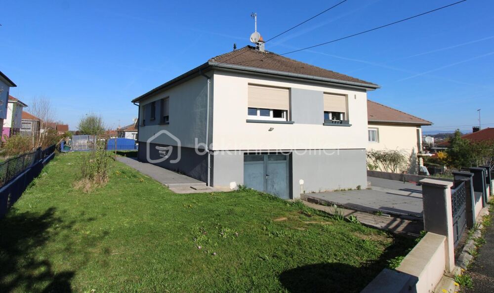 Maison individuelle à Audincourt, sur terrain clos de 567 M2