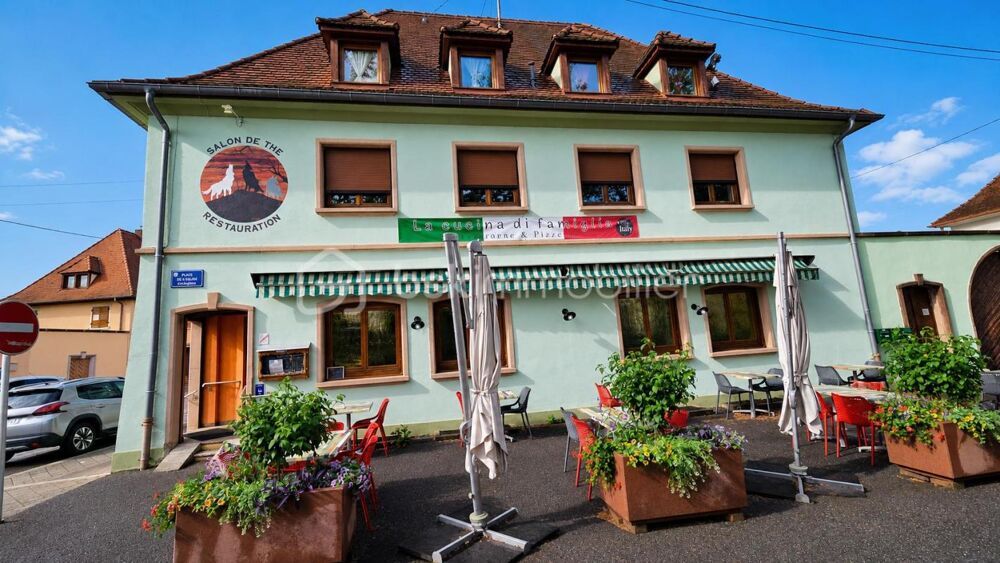 Vente Immeuble IMMEUBLE DE RAPPORT MIXTE – 330 m² – LOCAL COMMERCIAL + 2 APPARTEMENTS – MARCKOLSHEIM (67390) Marckolsheim