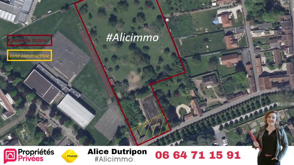 Vente Terrain 10 garages + terrain 1,70 ha (en partie constructible) Sezanne
