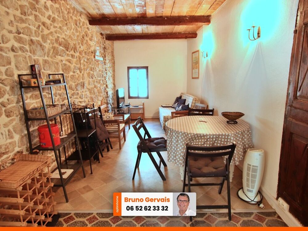 Jolie maison de village avec 2 entrées indépendantes - création local commercial possible - à vendre centre ville de BOUZIGUES