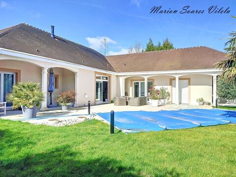 EXEPTIONNEL ! Somptueux PLAIN-PIED de plus de 190 m² avec double garage, piscine et sauna 640000 La Houssaye-en-Brie (77610)