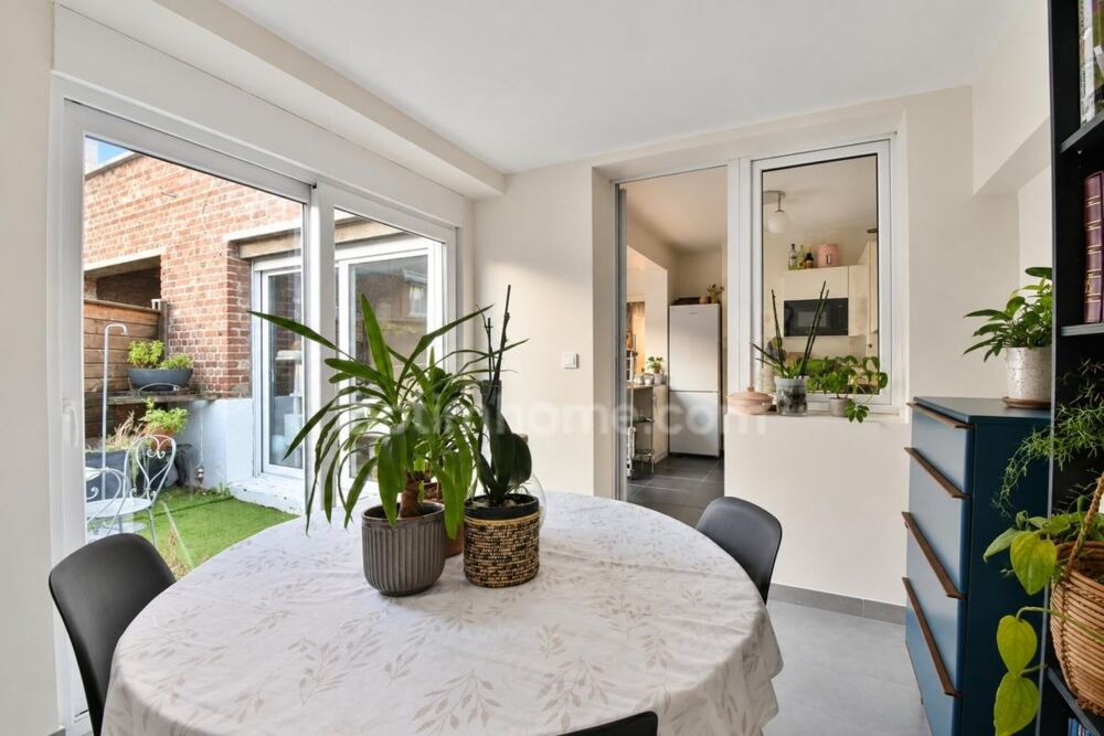 Vente Appartement T2 rénové 58 m², petite copro, terrasse au calme & garage privatif - MARCQ EN BAROEUL Marcq en baroeul