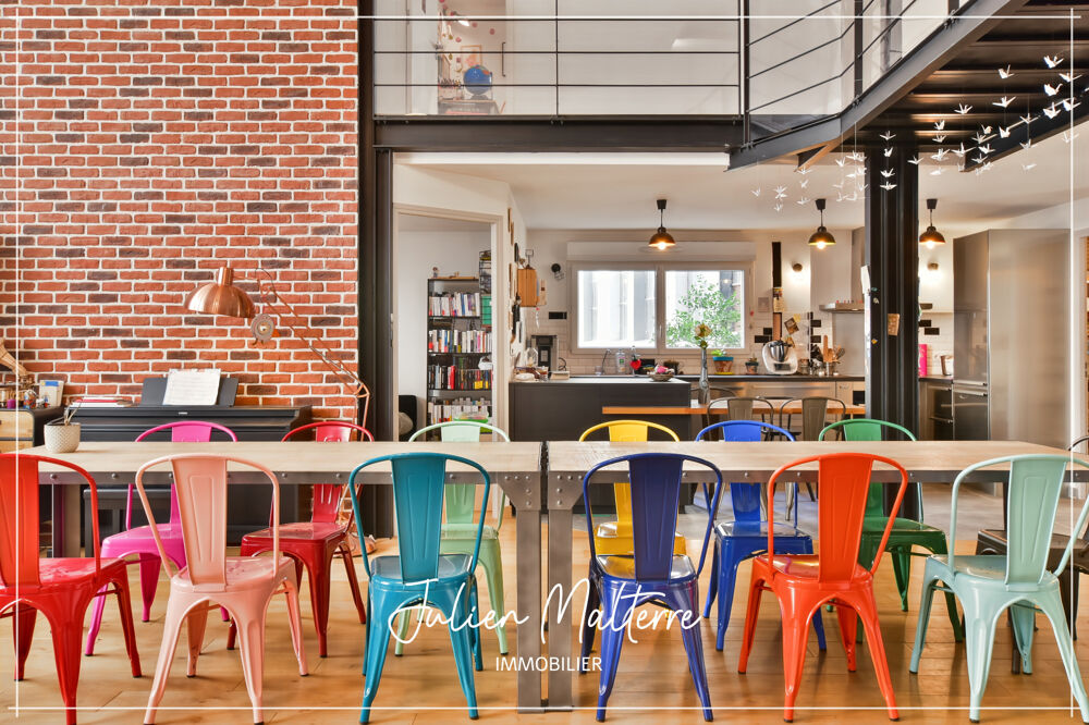 SAINT ETIENNE (42) - Exceptionnel LOFT de 165 m² avec 5 chambres et garage - Quartier Tréfilerie