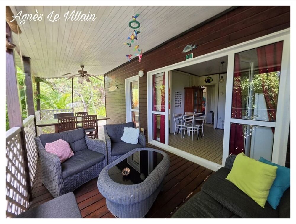Vente Appartement Bungalow accès plage à pieds Bouillante