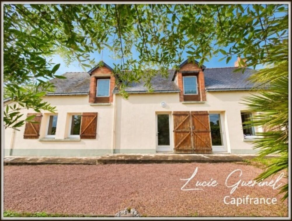 Maison à vendre proche Chateaubriant (44)  95 m²  2 chambres  Combles aménageables  Terrain évolutif  À 5 min de Châteaubri