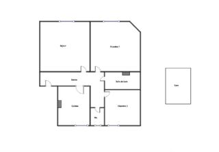  Appartement � vendre 3 pi�ces 53 m�