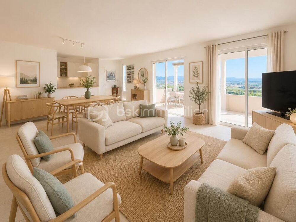Vente Appartement DPT VAR (83) - VUE MER EPOUSTOUFLANTE -  CALME ABSOLU - PROCHE GARE Hyeres