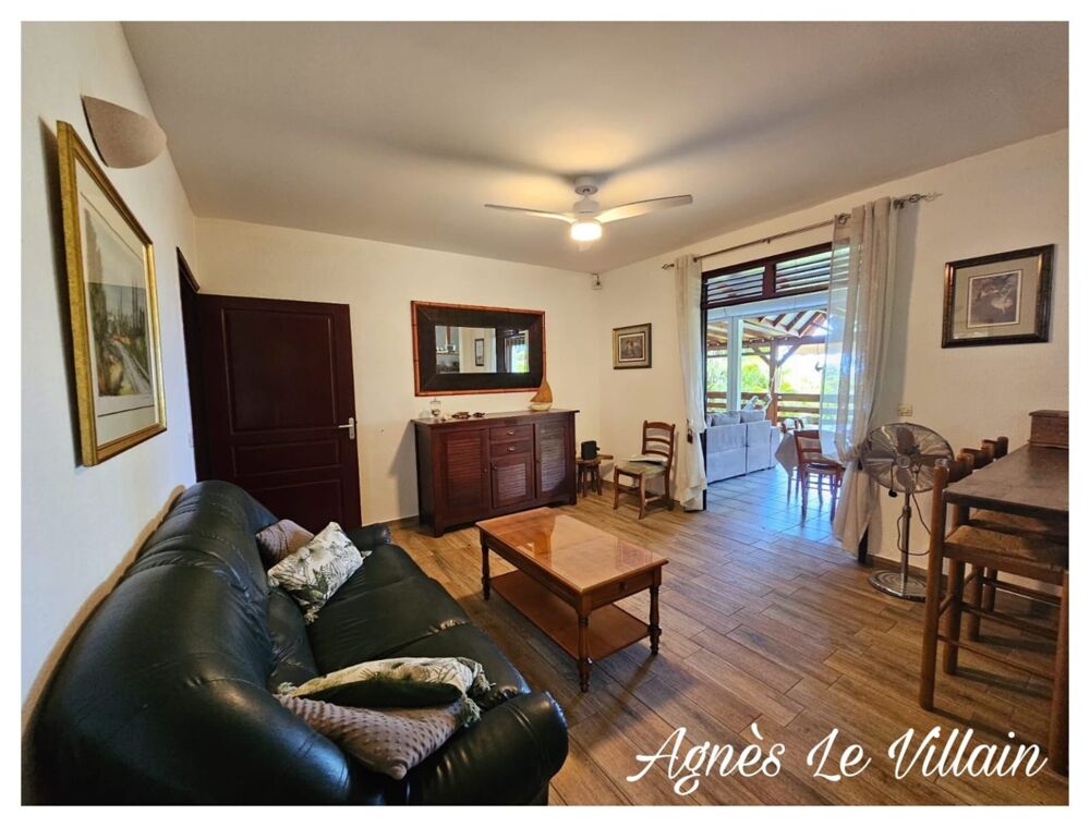 Vente Maison Villa Piscine + Appartement T3 Vue Mer Bouillante