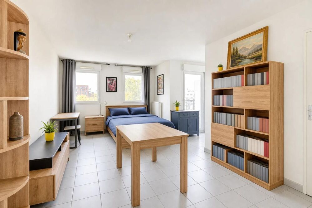 Appartement 1 pièce de 35 m² situé à Lyon 8 vendu loué