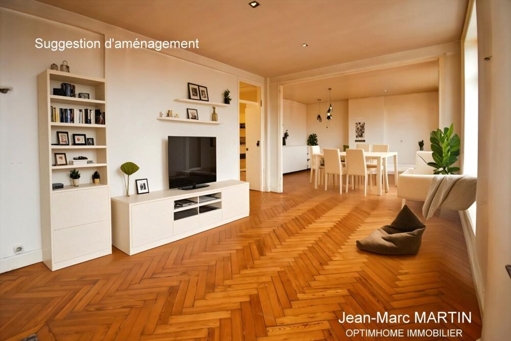 Vente Appartement À 3 min du métro, appartement lumineux de 91,74 m² à rénover à Roubaix Roubaix
