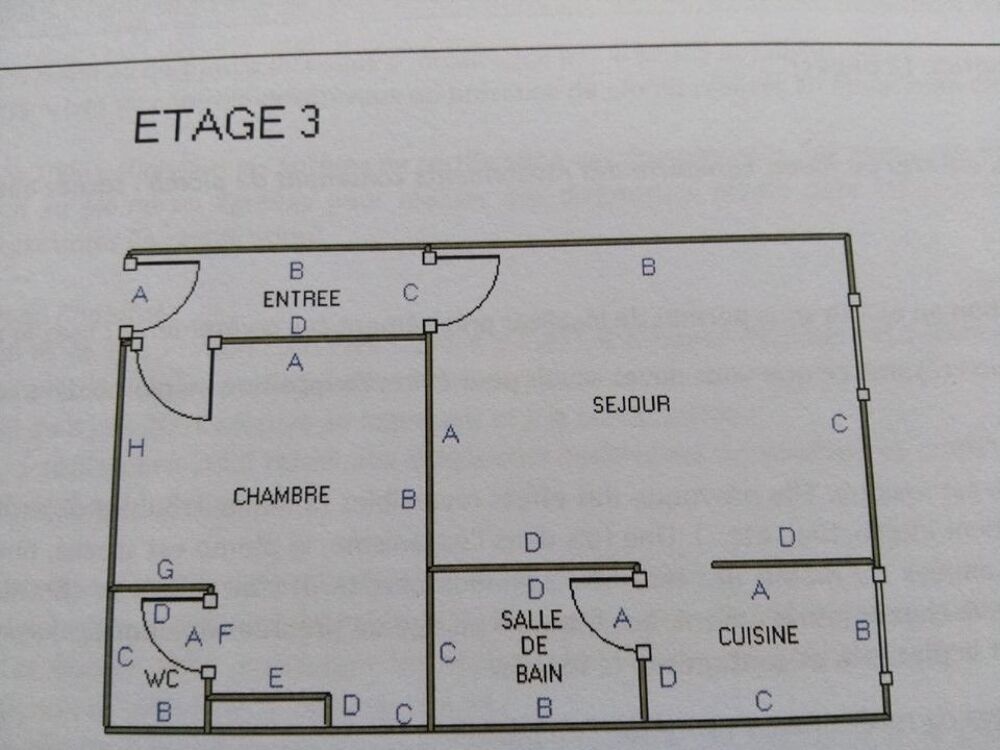 Appartement de 38m2 à louer sur Nancy
