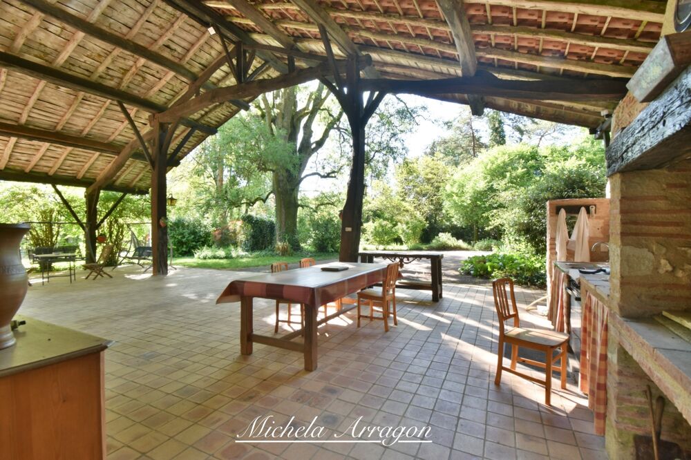 Vente Propriété/Château Dpt Lot et Garonne (47), à vendre PINEL HAUTERIVE propriete P6 de 240 m² - Terrain de 21 912,00 m² Pinel hauterive