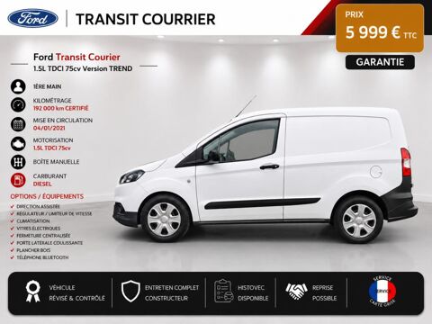 Transit 1&deg; Main / 1.5L TDCI 75cv de 2021 version TREND CLIM/REGUL/T&eacute; 2021 occasion 60430 Abbecourt