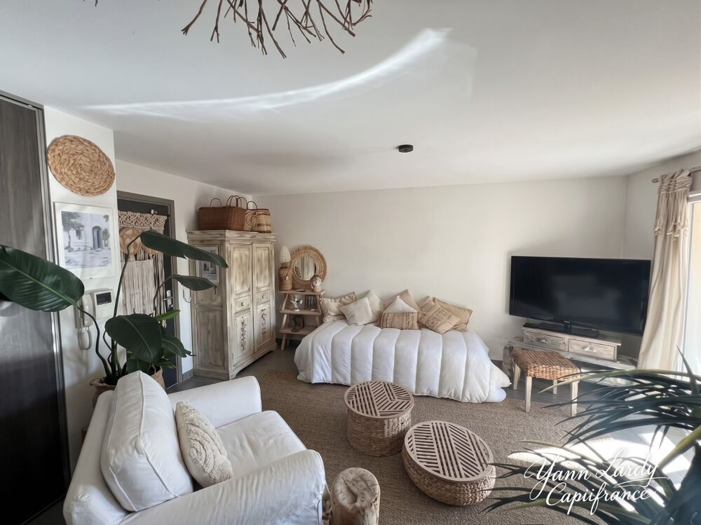 Vente Appartement AGDE – SECTEUR CAPISCOL : STUDIO AVEC TERRASSE ET PARKING SÉCURISÉ DANS RÉSIDENCE RÉCENTE Agde