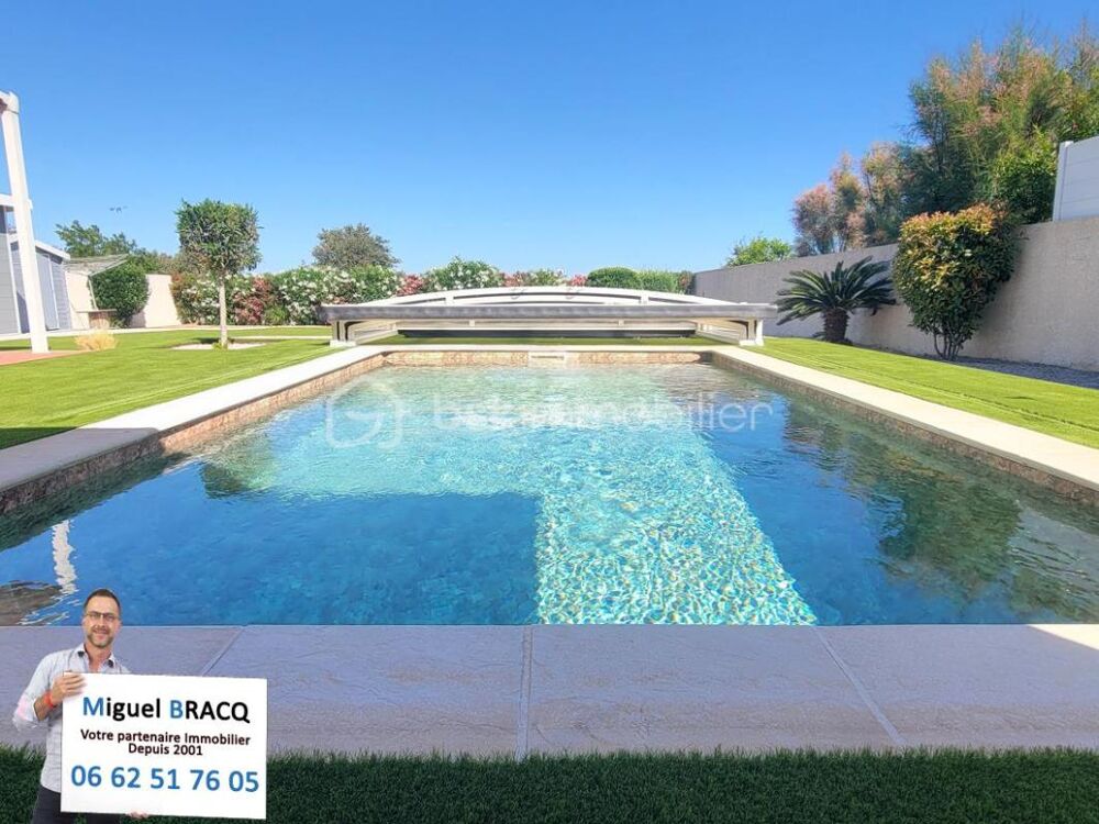 Villa F5 de standing avec vue mer et campagne sur les hauteurs de Vendres 34350