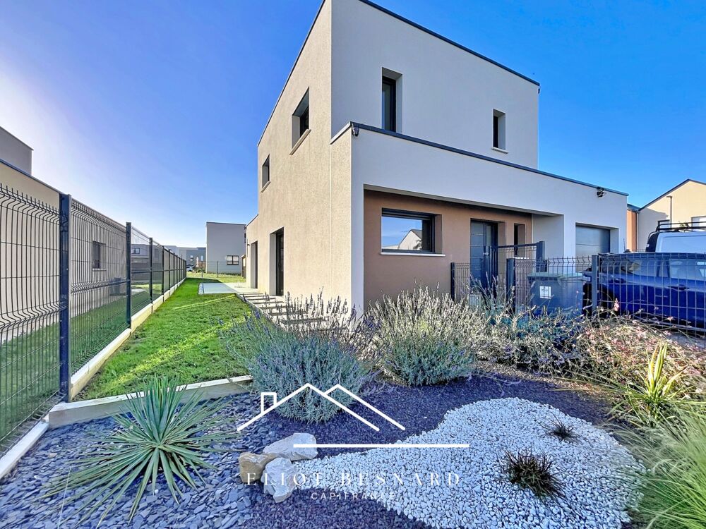 MAISON CONTEMPORAINE DE 2024  VIE DE PLAIN-PIED  3 CHAMBRES  GARAGE  GIBERVILLE