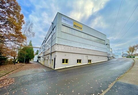   Site Industriel 9000 m2 à Creutzwald – Frontière Allemande, Terrain 3,5 ha Sécurisé & Proche Axes Autoroutiers 