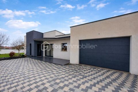   Maison contemporaine de plain-pied � 115 m� � Construction 2016 � Prestations de qualit� Maison - 5 pi�ce(s) - 115 m�