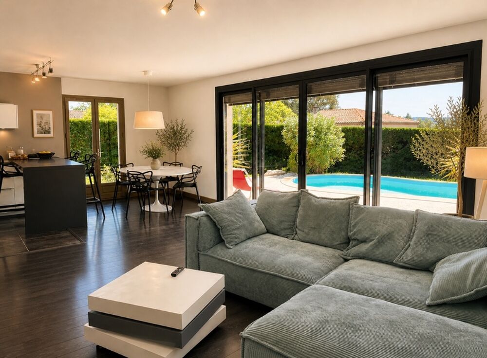 VILLENEUVE SUR LOT (47) Belle maison familiale avec piscine  4 chambres