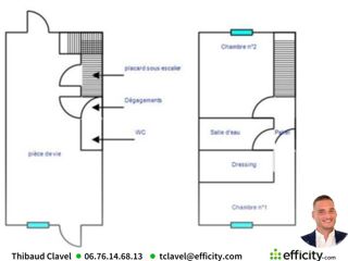  Maison � vendre 3 pi�ces 63 m�