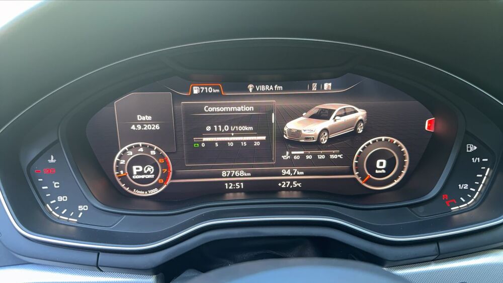 A4 V 2.0 TFSI 190 S-Tronic7 Design Luxe - Automatique Toit ouvr 2017 occasion 18700 Aubigny Sur Nere