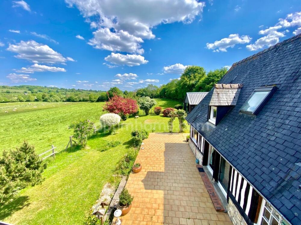 Vente Maison Maison de charme avec vue exceptionnelle sur les bocages normands - 3 Chambres - Petite Dépendance et Garage Saint germain de livet