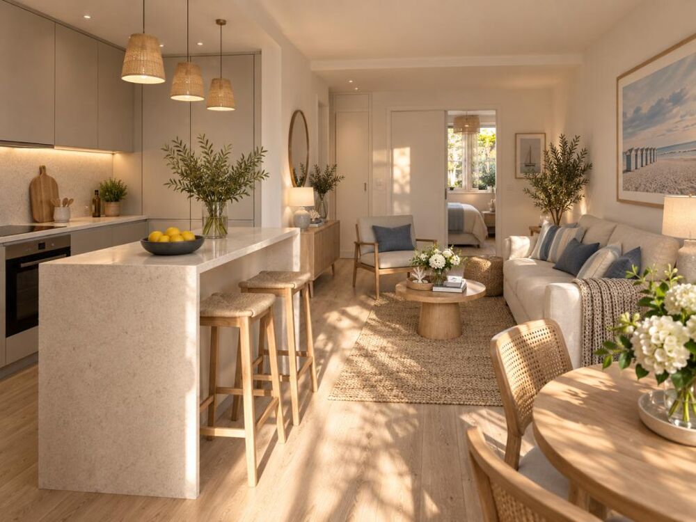DEAUVILLE  PLACE MORNY  T2 DE 42 M² EN COEUR DE VILLE