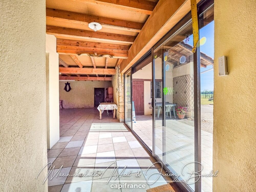 Vente Maison Longère avec double garage et dépendances Chavannes sur reyssouze