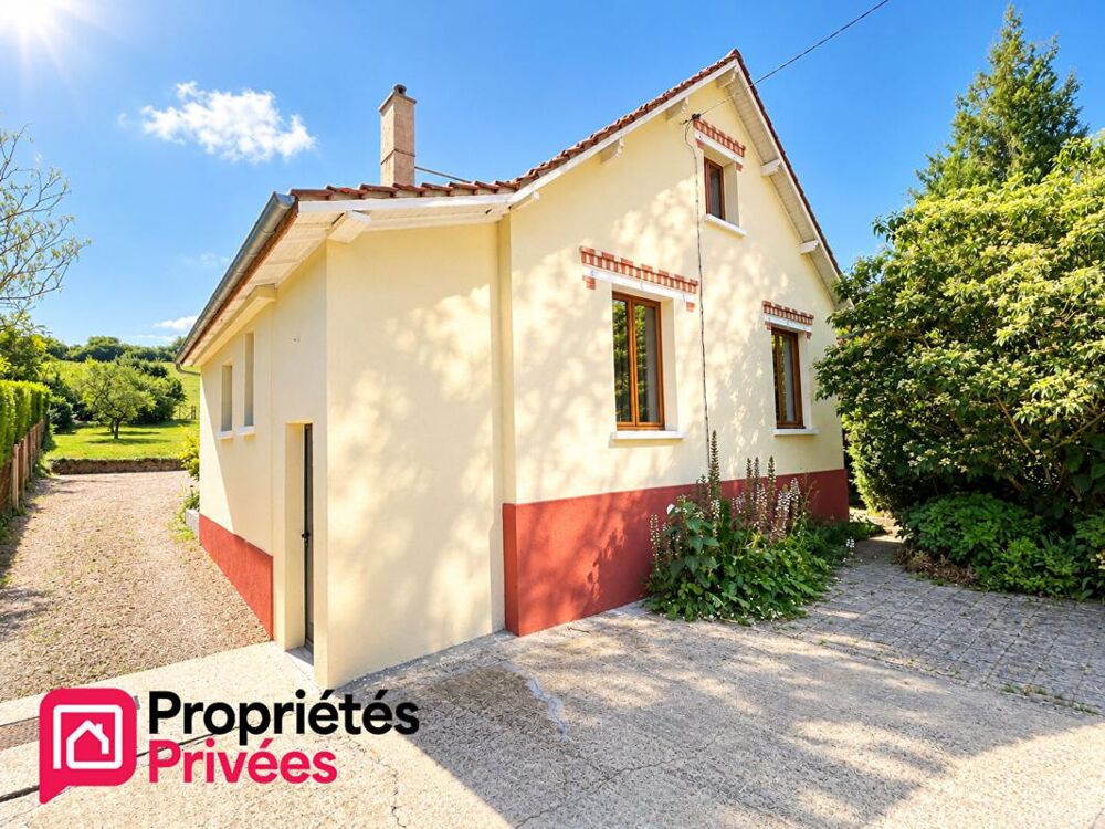Maison 124m2 carrez 2 à 3 chambres bureau garage jardin 980m2 229500HAI