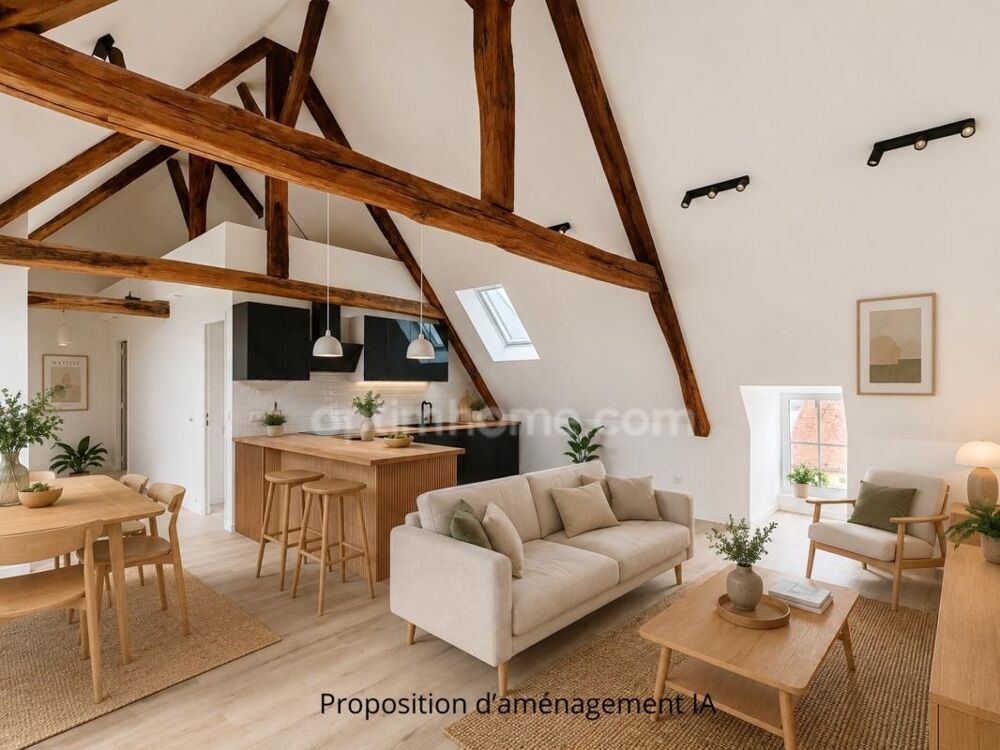 MOUY  GRAND T4 DE 106 M² RÉNOVÉ  3 CHAMBRES  DPE C  2 STATIONNEMENTS