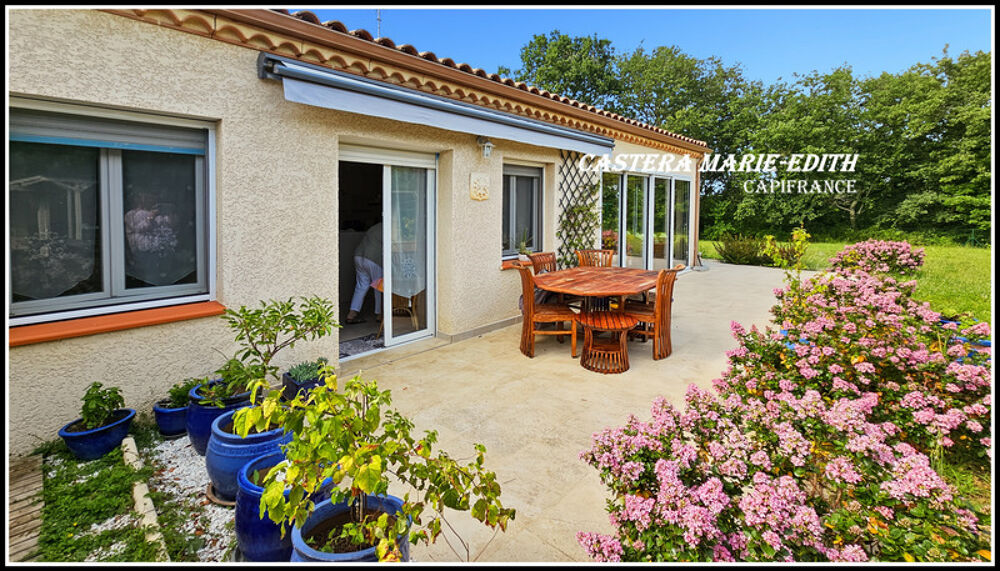 Maison RENOVEE, PLAIN-PIED 4 pièces ORDAN LARROQUE (32) Jardin clôturé, sans vis à vis