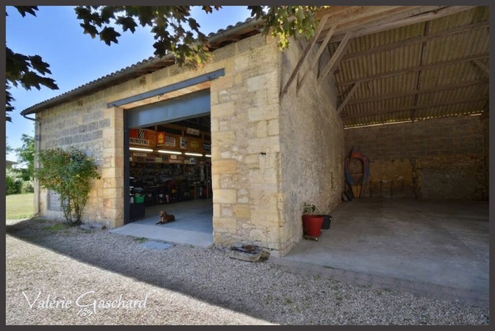St seurin sur l'isle - Maison 150 m² + hangars sur 3800 m² de terrain