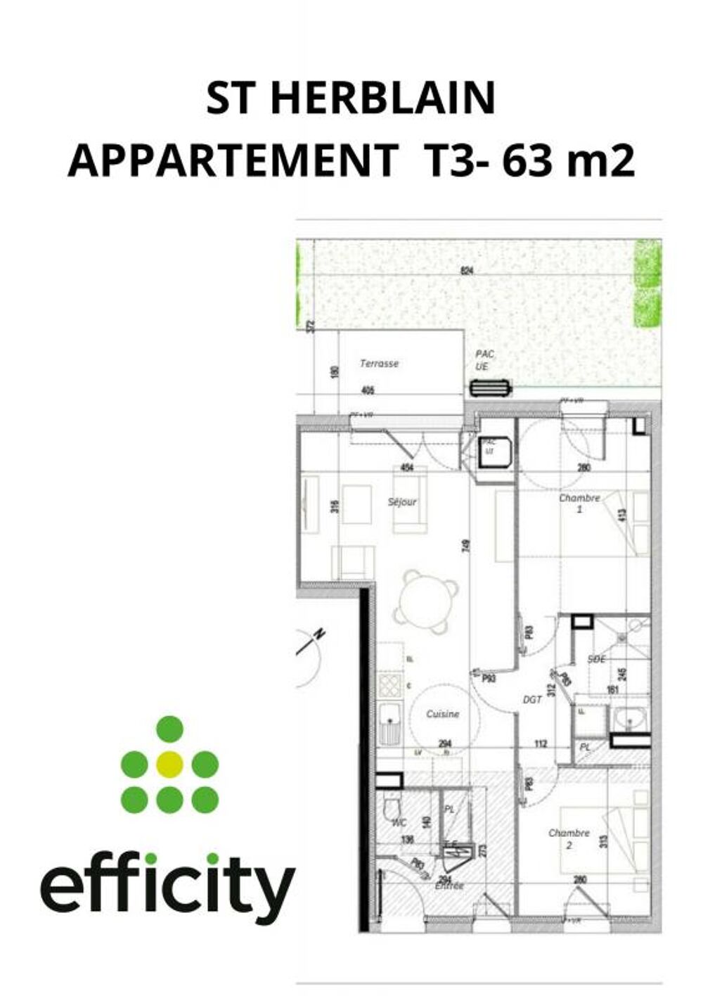 Vente Appartement Appartement Saint herblain