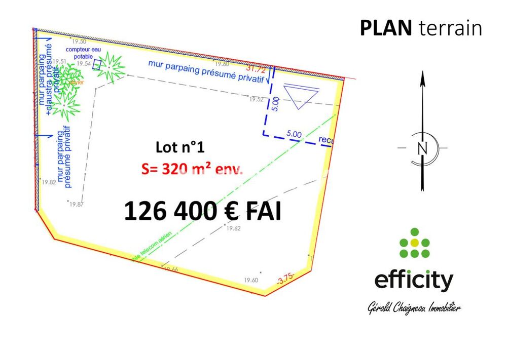Vente Terrain Terrain Bretignolles sur mer