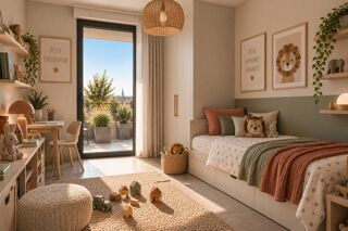 Vente Appartement T3 à Saint-Jean Belcier - 19 m² de terrasse plein sud pour prolonger l'été Bordeaux