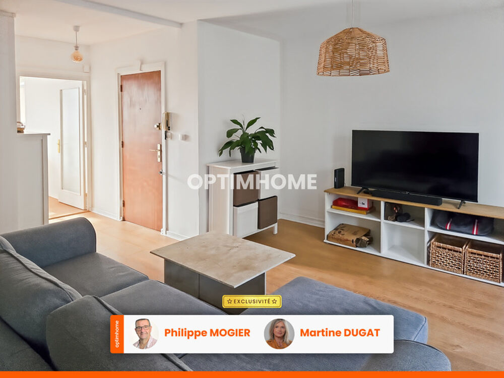 Appartement rénové, T3 avec 2 chambres, parking et cave à VICHY