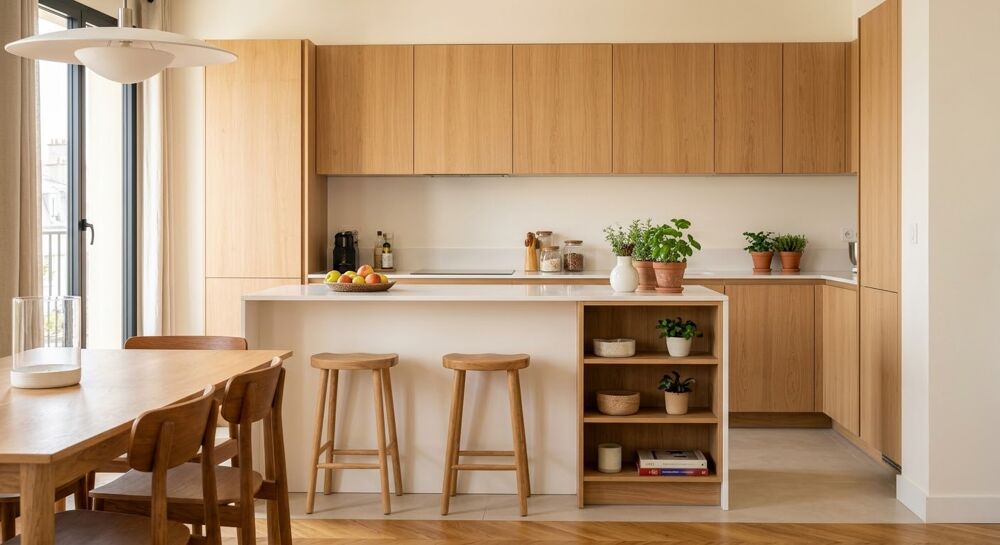 Vente Appartement - GRAND T4 en ETAGE ELEVÉ orienté PLEIN OUEST avec CAVE, PROCHE MÉTRO 14 - Paris 17