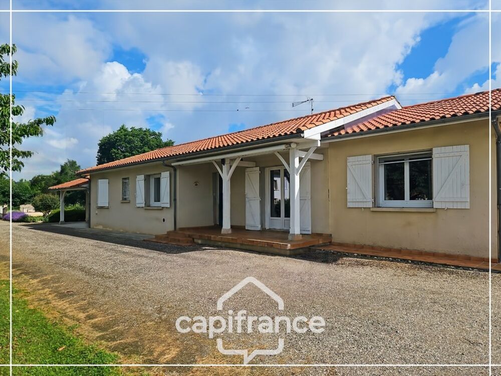Vente Maison Belle maison familiale de 5 pièces, grand terrain piscinable à Valence d'agen, hangar Valence d agen