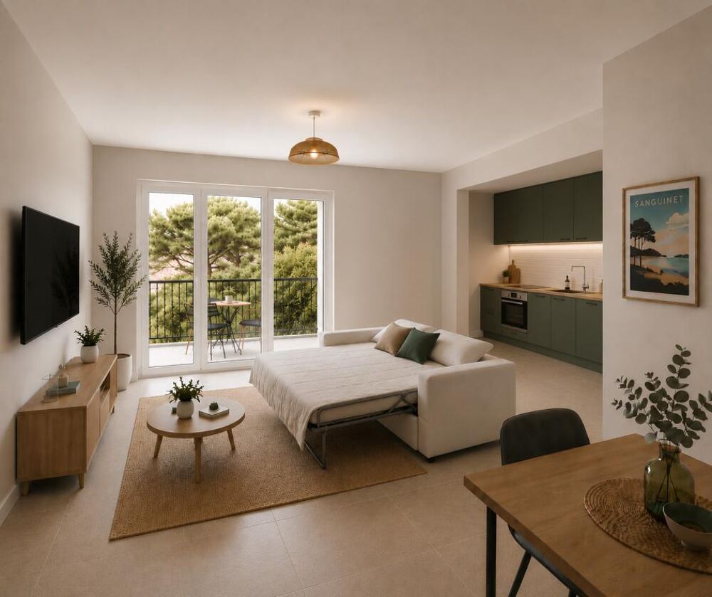 Magnifique Studio au calme avec extérieur à Sanguinet