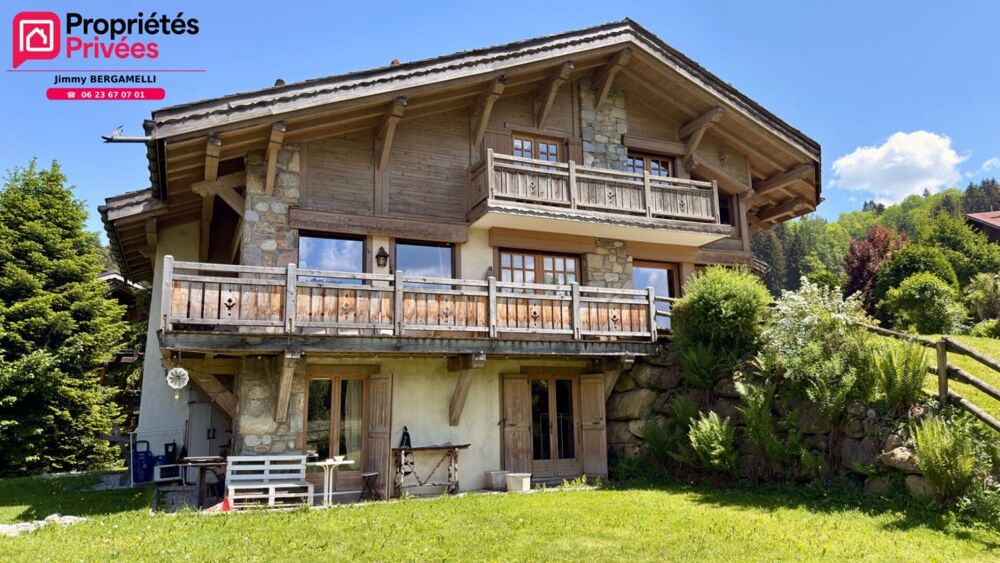 MEGÈVE - SECTEUR LA PRINCESSE - CHALET INDIVIDUEL DE STANDING