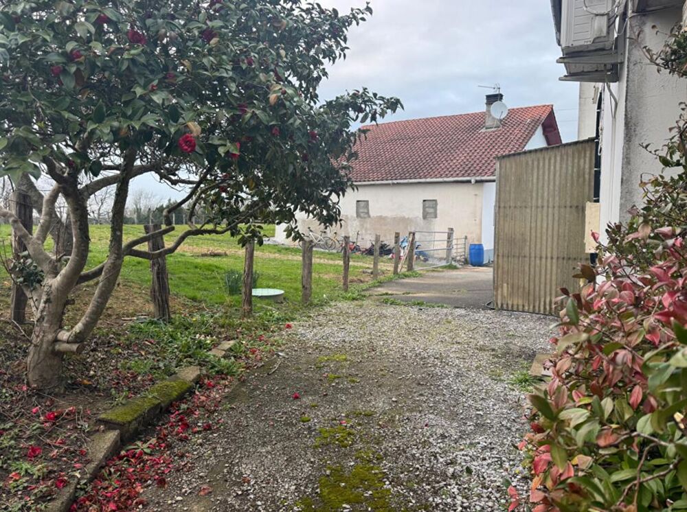 T4 jardin avec travaux et vue dégagée sur le pays basque