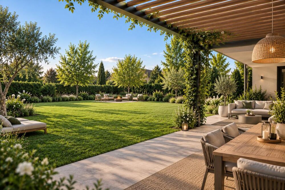 T4 SATHONAY-VILLAGE 83m² - TERRASSE - JARDIN PRIVATIF - SÉJOUR OUVERT