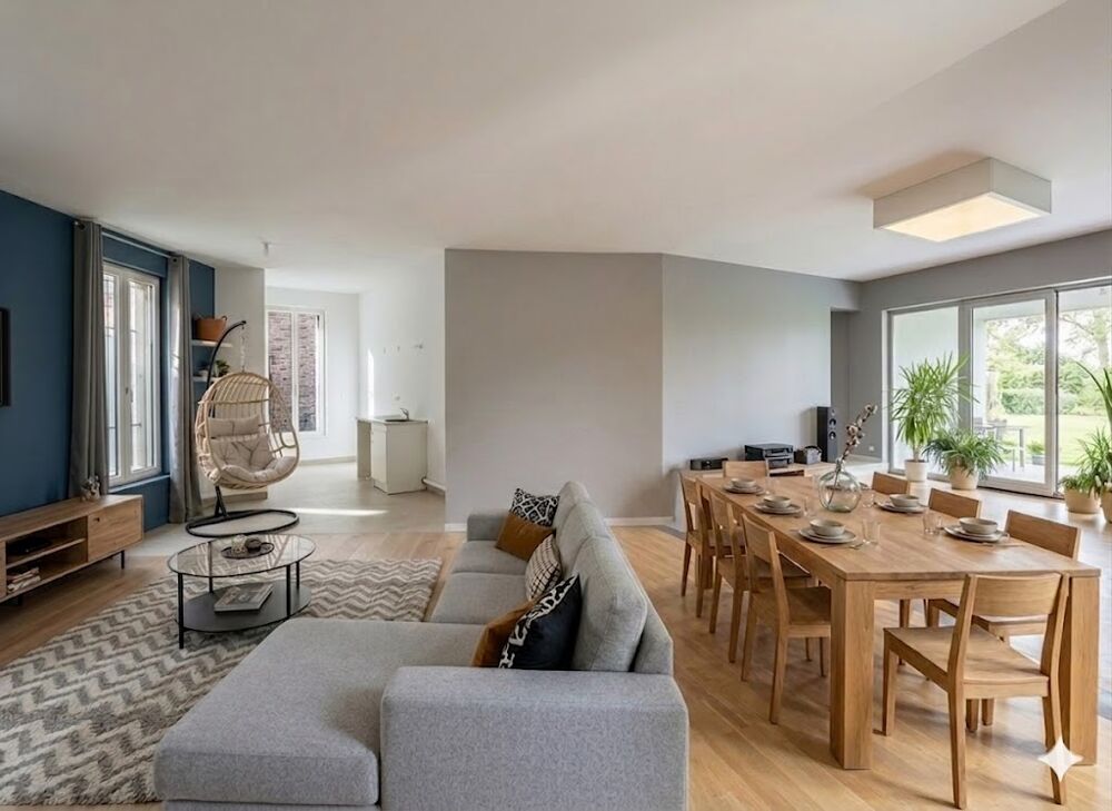 T3 REZ-DE-JARDIN AVEC EXTÉRIEUR XXL  62,43 m² + TERRASSE & JARDIN PRIVATIF 52 m²