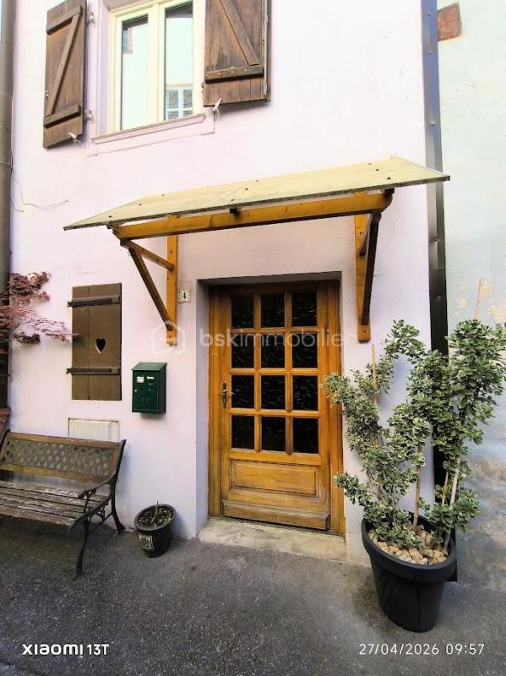 Maison cosy 60 m² avec terrasse  au fond d'une impasse calme à Ribeauvillé