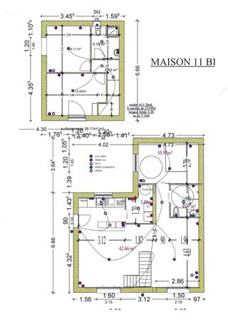  Maison à vendre 4 pièces 83 m²